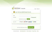 Tablet Screenshot of cas.myechinese.com